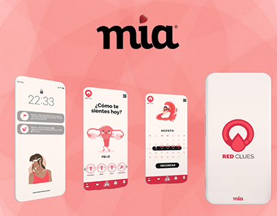 Red Clues • App compartida de registro menstrual.