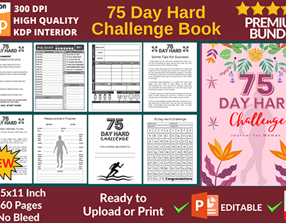 75 Day Hard Challenge Book - KDP Interior