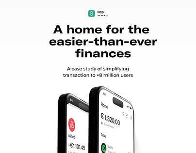 N26 – Transactions & Home Page