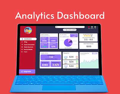 Web Dashboard for Analytics