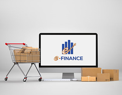 E - Finance - Ecommerce - Trading - Logo Design.