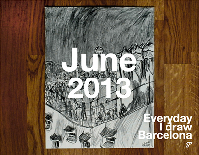 Everyday I draw Barcelona | June 2013