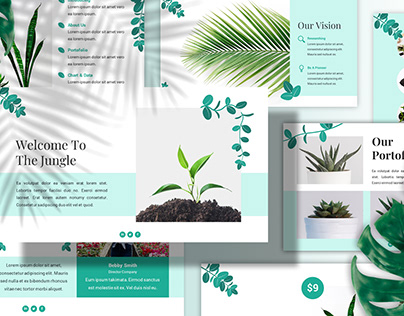 Tamaman – Gardening Presentation Template