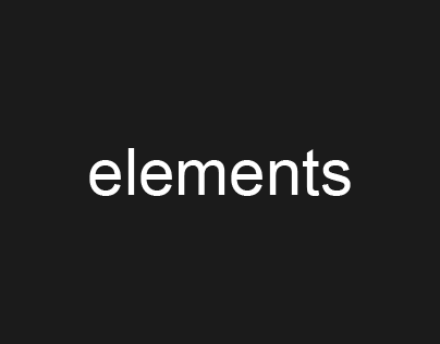 Elements selection