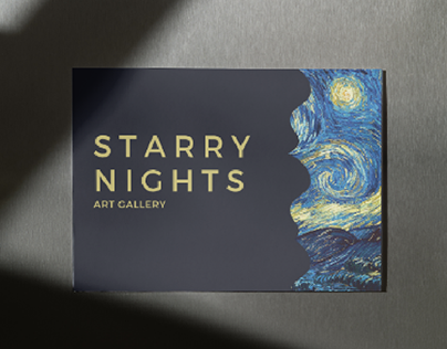 Starry Nights Art gallery Businesscard