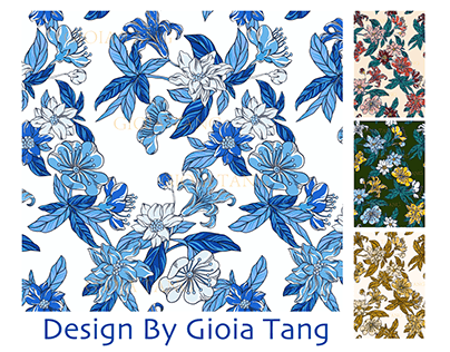 项目缩略图 - Floral pattern design