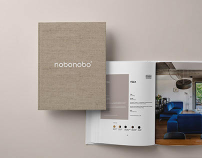 Catalogue design for NOBONOBO 2022