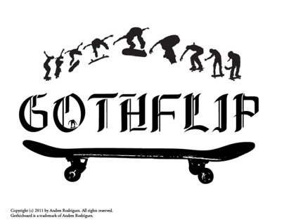 Gothflip Fuente Tipografica