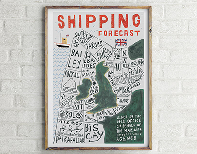 Shipping Forecast poster.
