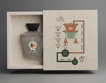 Brand Identity and Packaging for "Zaha"