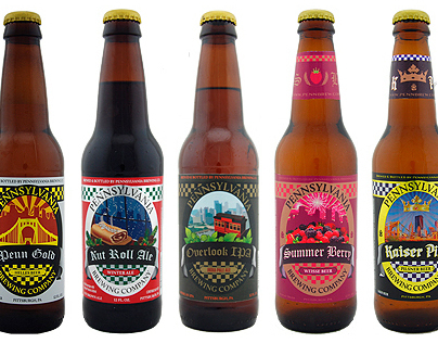 Pennsylvania Brewery Labels