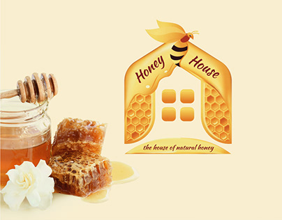 Honey House Logo - Brand Identity