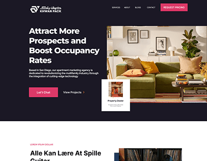 boost occupancy rates landing page