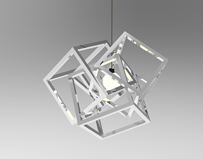 Cubism: Lighting Fixture Concept