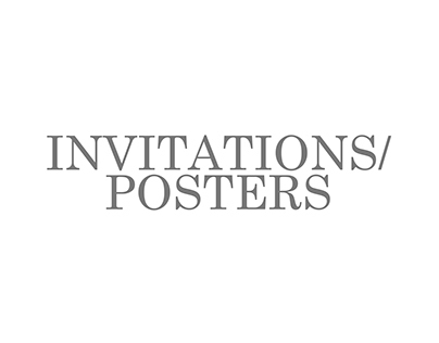 Invitations & Posters