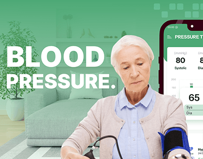 Blood Pressure Tracker - UI Design Application