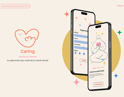 Caring - Diseño de app