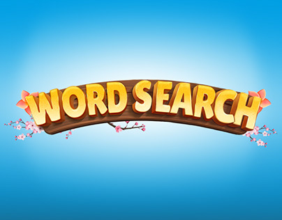 Title design for the game "Word Search"
