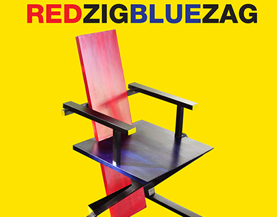 RED ZIG BLUE ZAG CHAIR