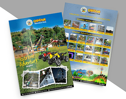 Adventure Park Brochure Design