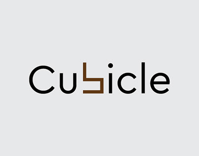 Cubicle office stationary logo (4 different logo)