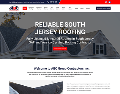 home roofing homepage