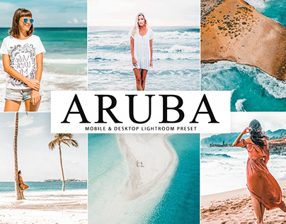 Free Aruba Mobile & Desktop Lightroom Preset