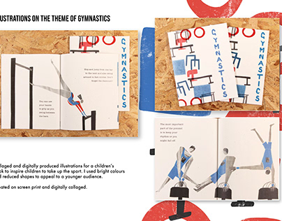 Children's Book Illustration - Gymnastics