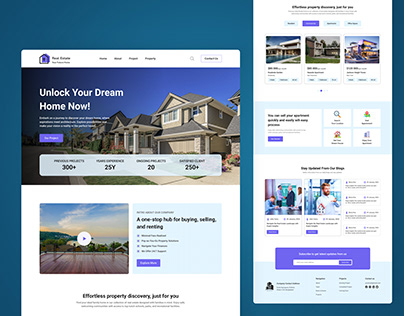 Website for Real Estate Company