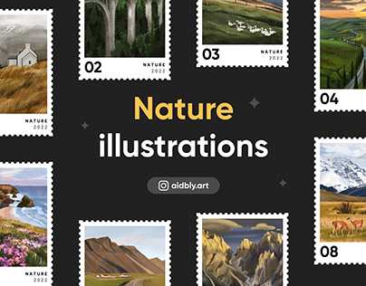 Postage Stamp Nature