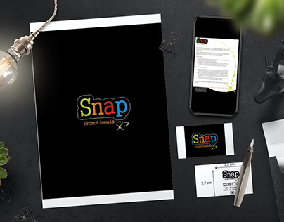 Branding, Snap Promotionals. Graphic Design