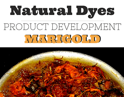 Marigold Dyed Slingback: Experiment with Natural Dyes
