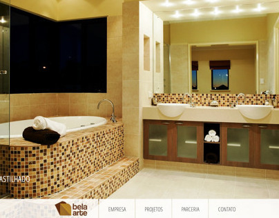 [WEB] Bela Arte an interior design website.