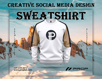 Sweatshirt Creative Social Media Design I Banner