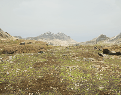Mountain Environment (Unreal Engine)