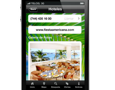 iPhone App - Acapulco Tourism
