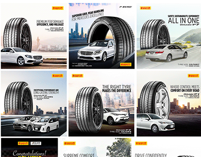 Car Tire Social Media Post | Instagram Post