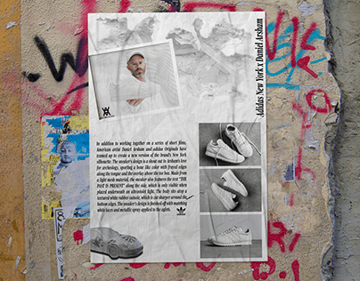 Adidas new york x Daniel Arsham Poster