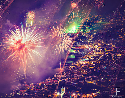 Fireworks In funchal city - Madeira