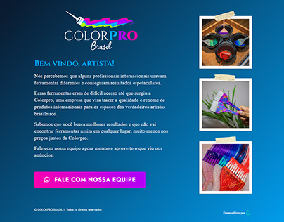 Landing Page | COLORPRO Brasil