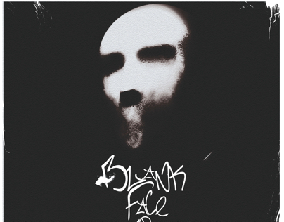 “Blank face” concept cover art