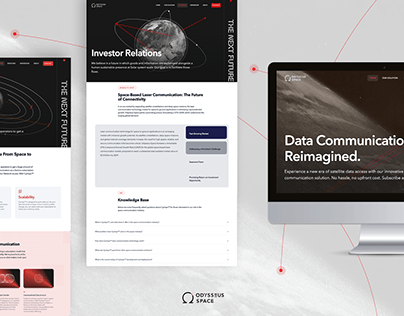 Odysseus Space - Rebranding & Website Transformation