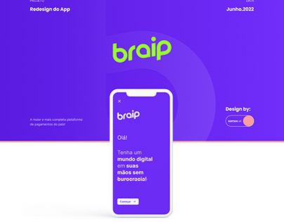 Redesign - App Braip