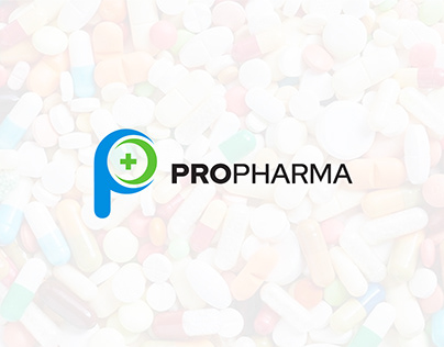 P Letter Pharmacy Logo Design