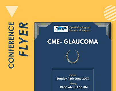 Medical Conference Flyer- CME Glaucoma