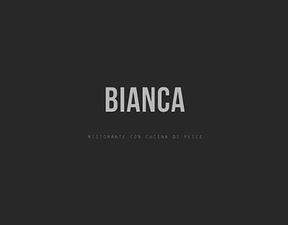 RISTORANTE BIANCA | WEBSITE