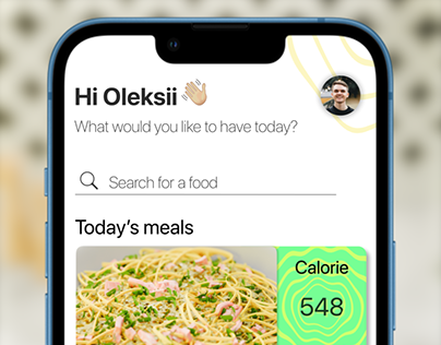Calorie App Preview