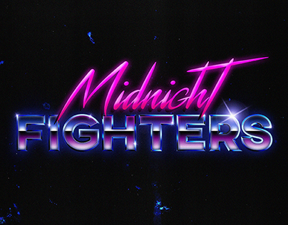 Midnight Fighters Logo and Identity