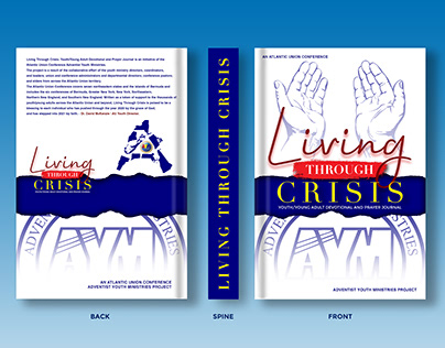 LIVING THROUGH CRISIS book cover design