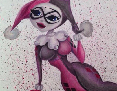 Harley Quinn Fan Art by Gary Rudisill